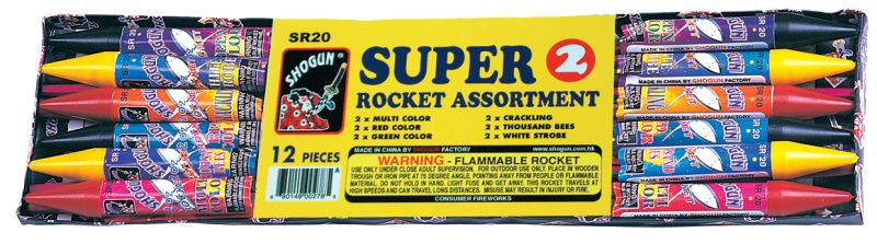 SUPER 2 ROCKET ASSORTMENT